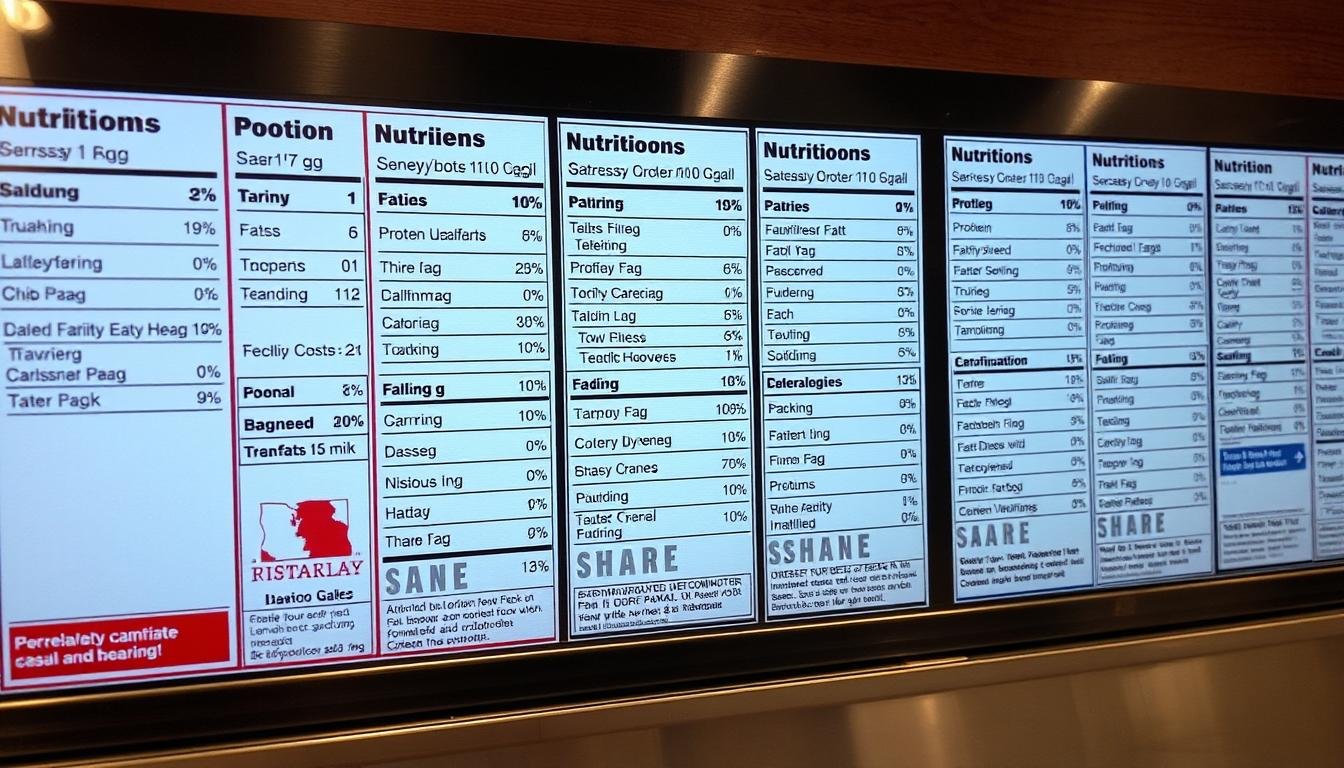 Applebee's Menu Nutrition