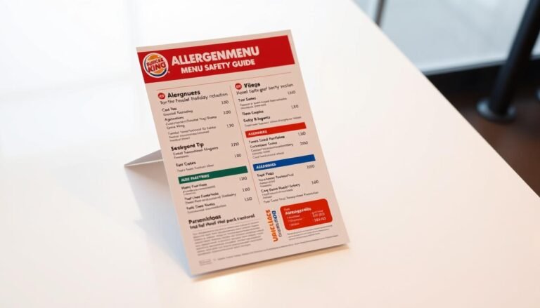Burger King Allergen Menu