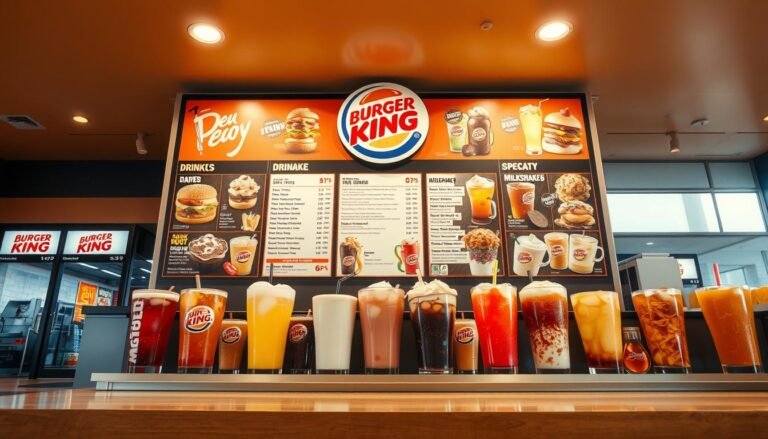 Burger King Drink Menu