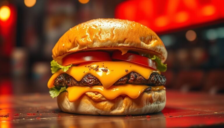 Burger King Fiery Menu
