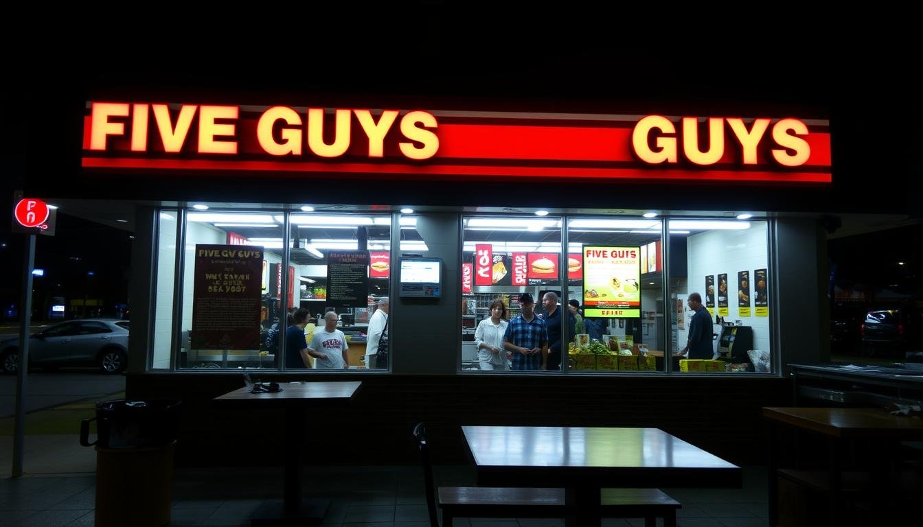 Five Guys Menu Nutrition