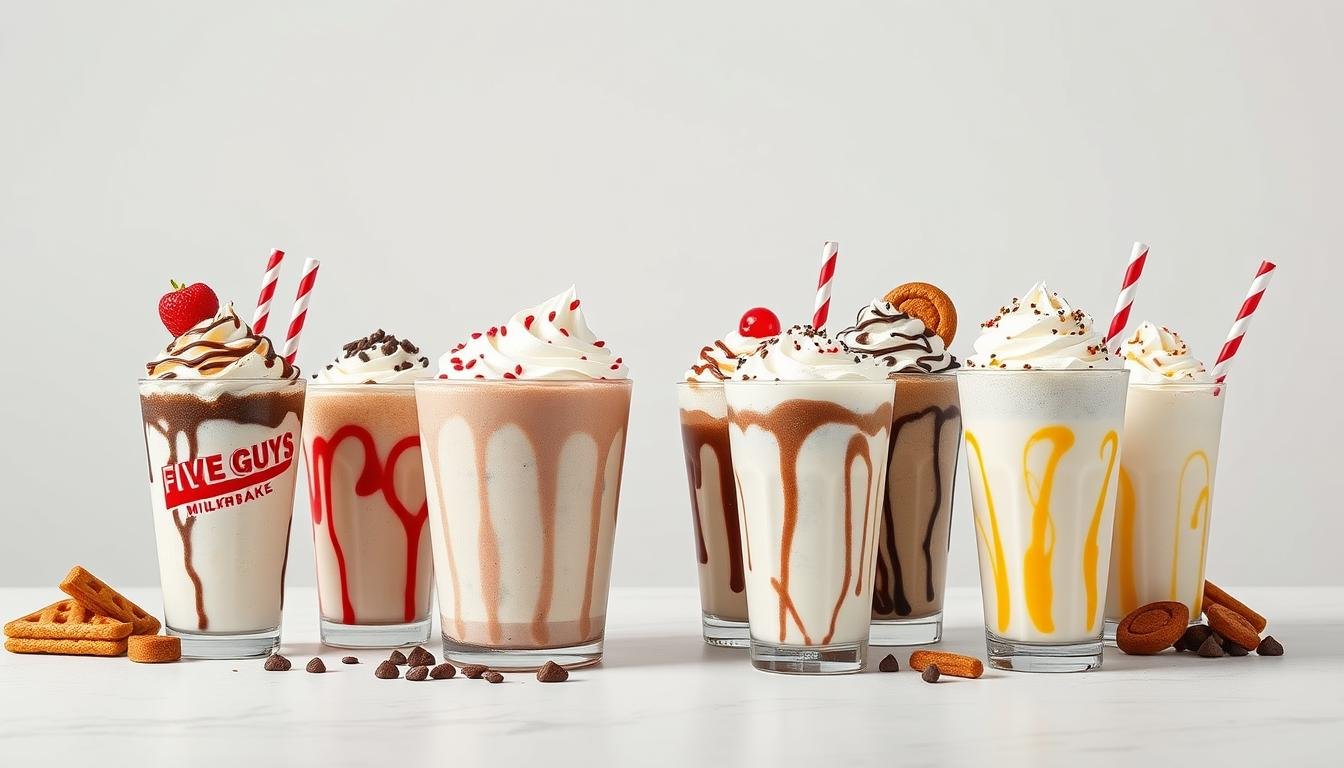 Five Guys Milkshake Menu