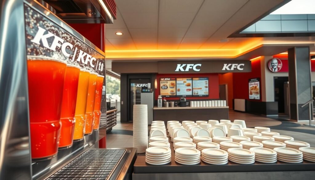 KFC Drive-Thru Fountain Drinks