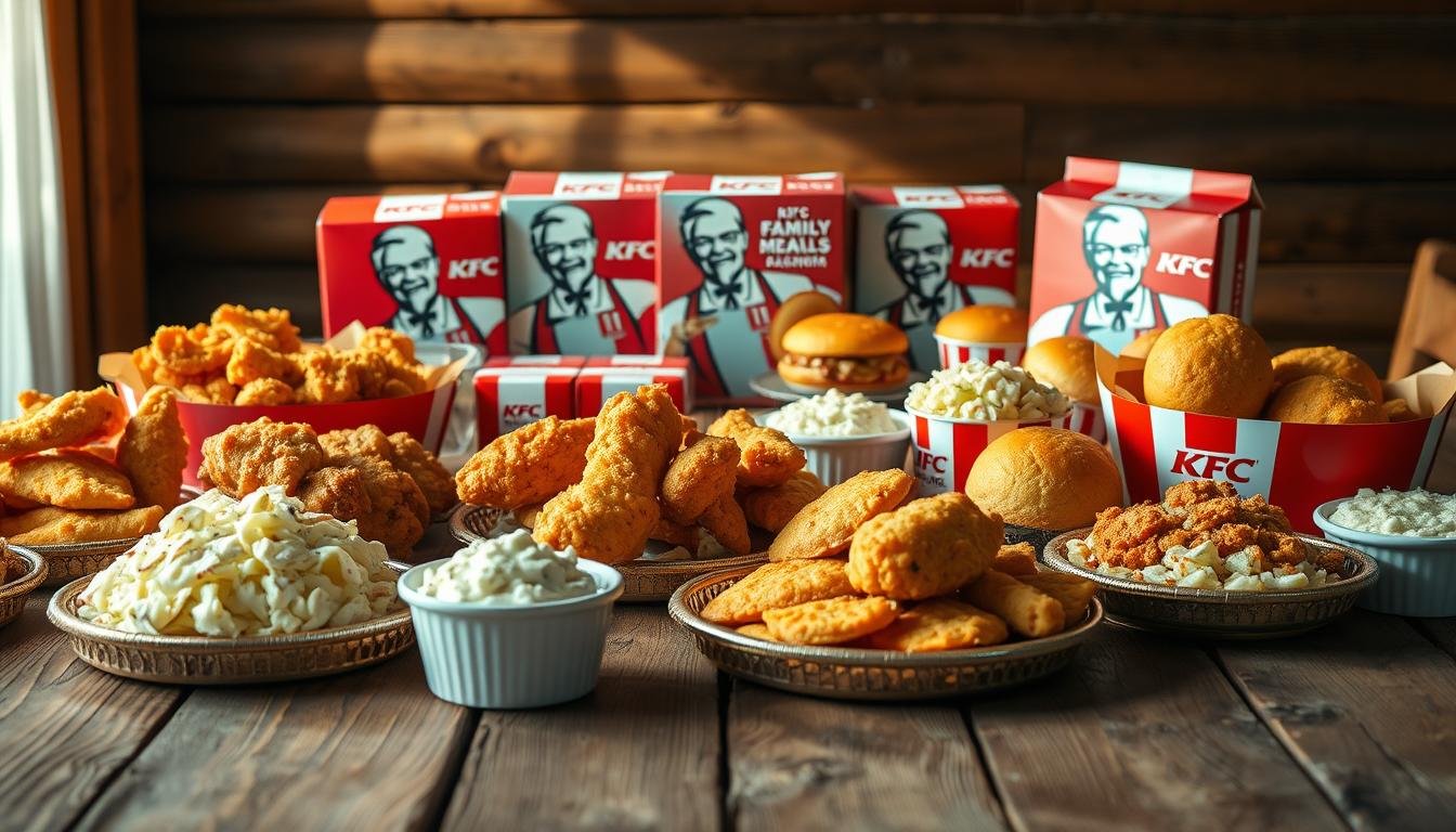 KFC Family Meals Menu
