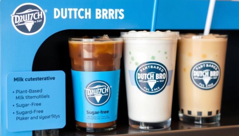dutch bros allergen menu