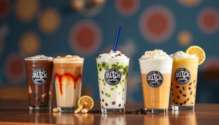 dutch bros drink menu
