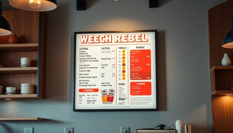 dutch bros rebel menu