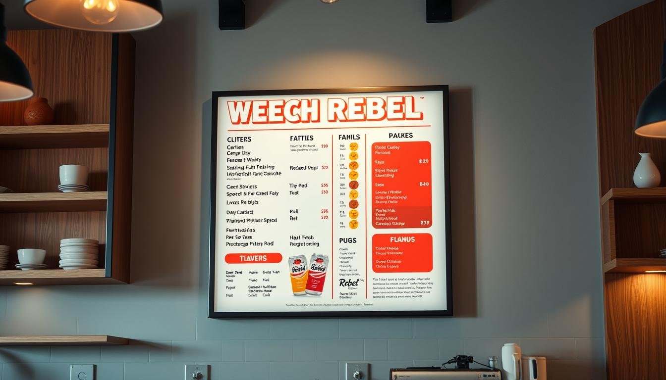 dutch bros rebel menu