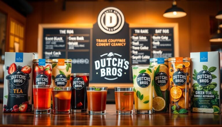 dutch bros tea menu