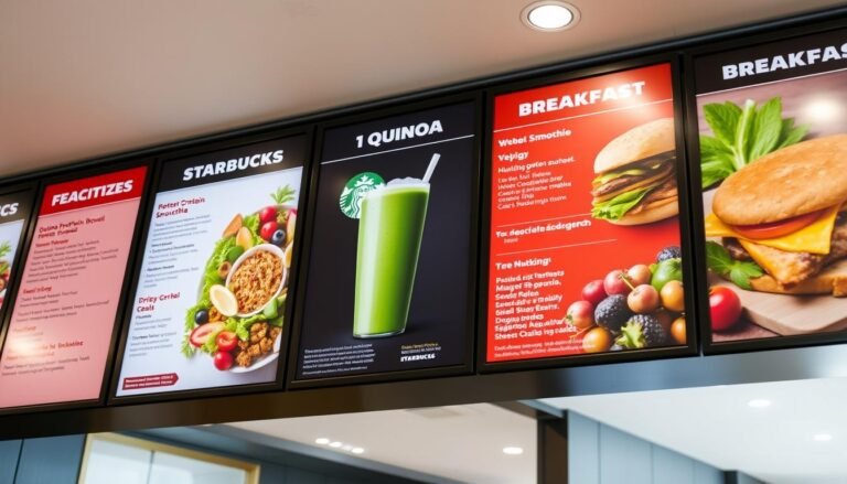 starbucks nutrition menu