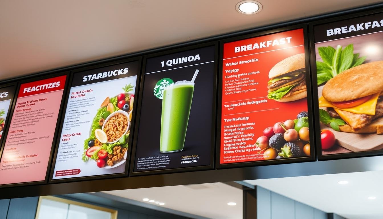 starbucks nutrition menu