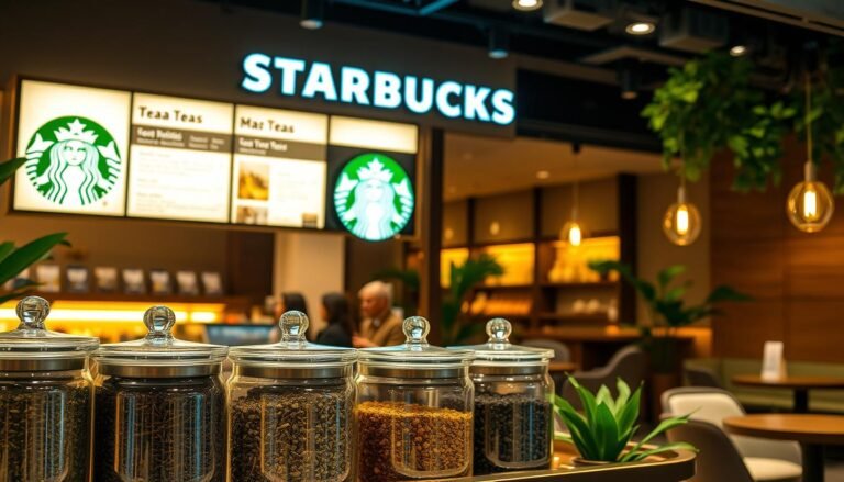 starbucks tea menu