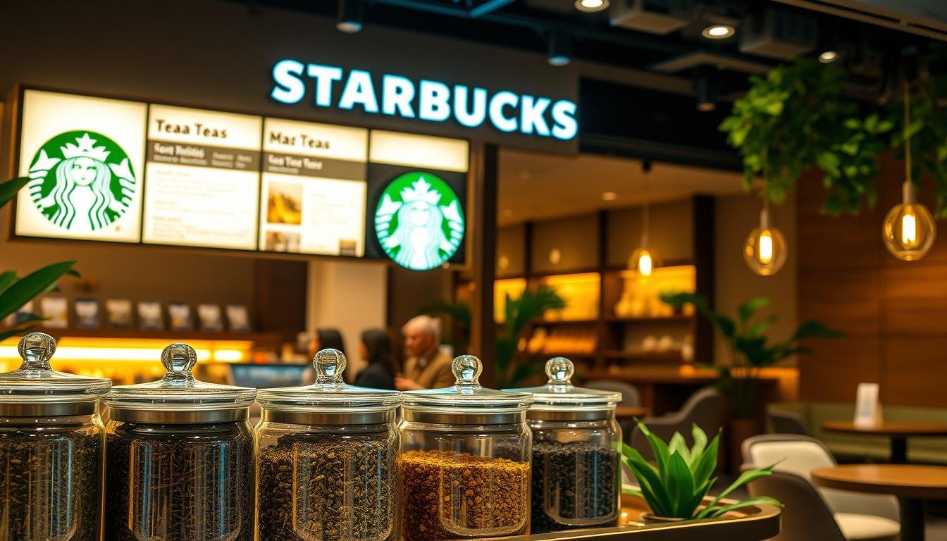 starbucks tea menu